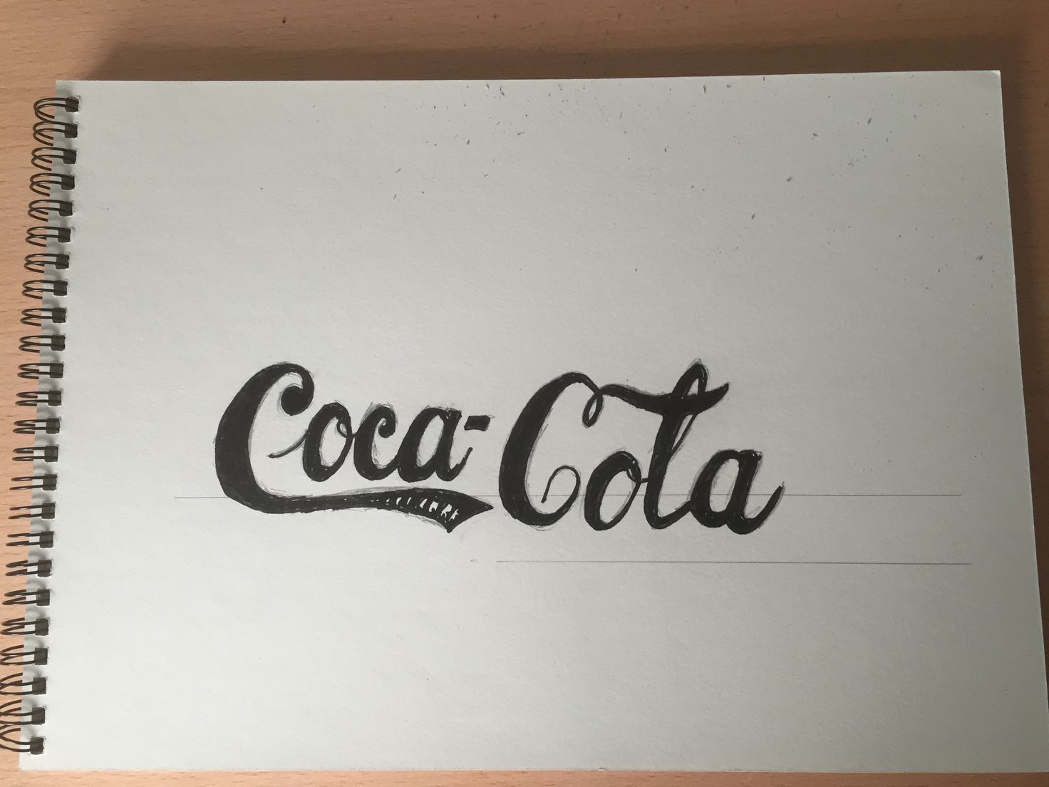 Coke Cola Logo 1887 - Lettering Tutorial
