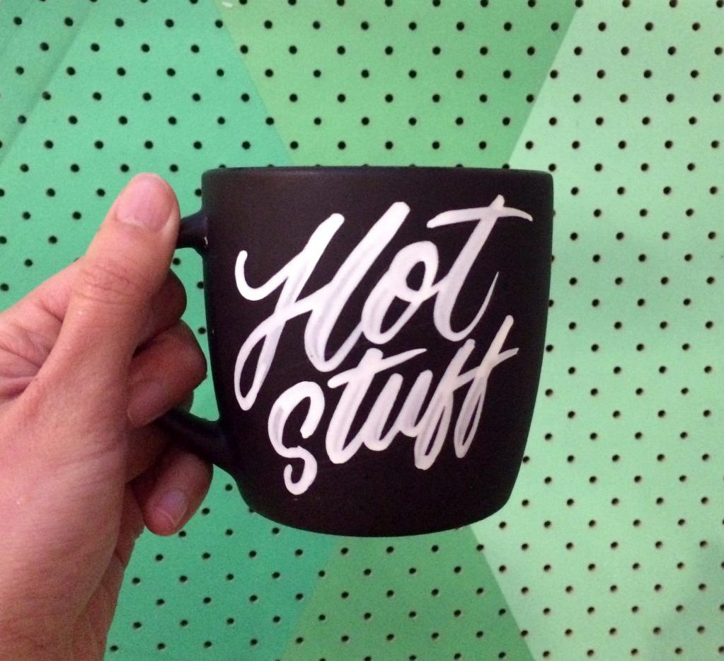 The Letterettes Lettering Mug - Lettering Tutorial