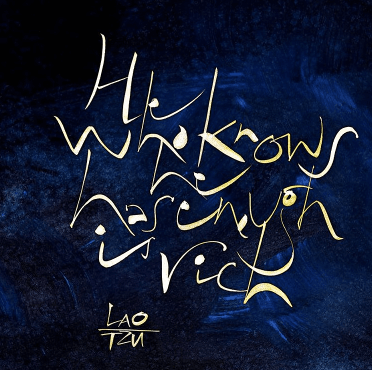 John Stevens Lao Tzu Quote - Lettering Tutorial