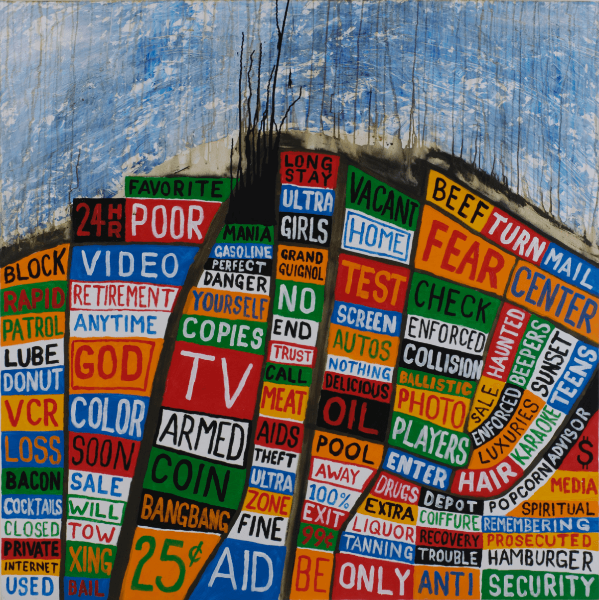 Stanley Donwood Pacific Coast - Lettering Tutorial