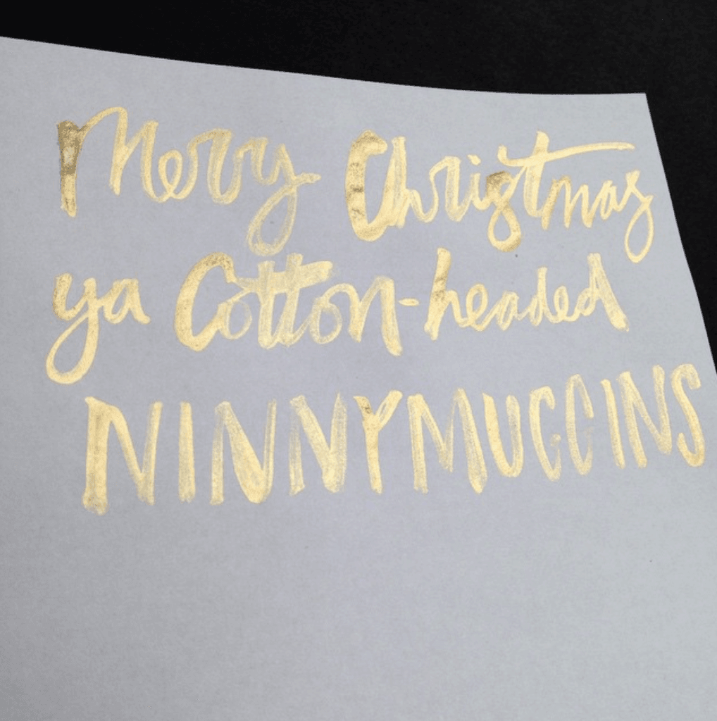 Cotton Headed NinnyMuggins Emma Holmes - Lettering Tutorial