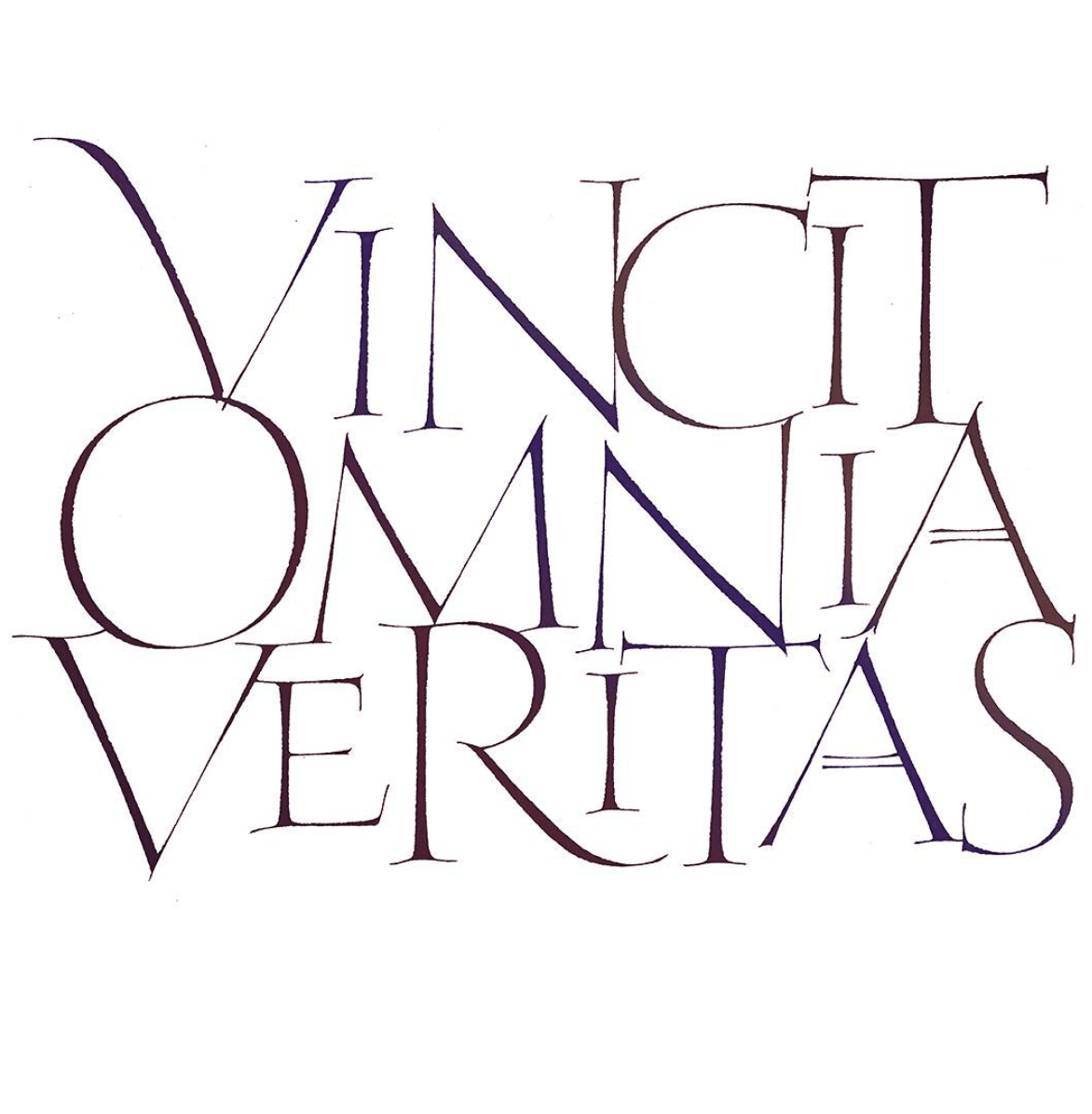 John Stevens Vincit Omnia Veritas - Lettering Tutorial