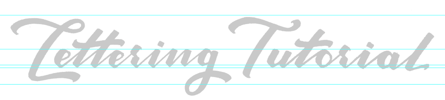 Lettering Tutorial Logo Live Trace