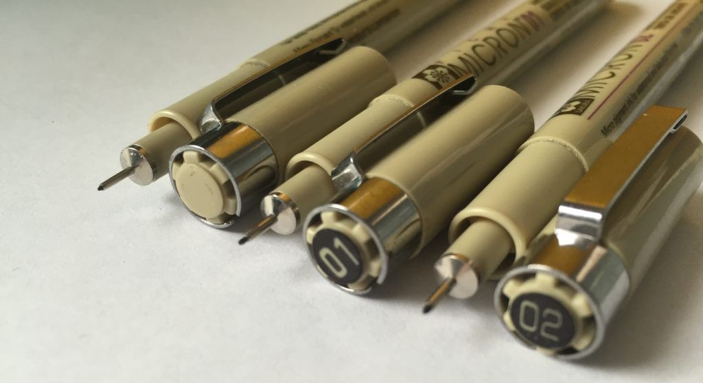 Fine Line Pen Tips - Lettering Tutorial
