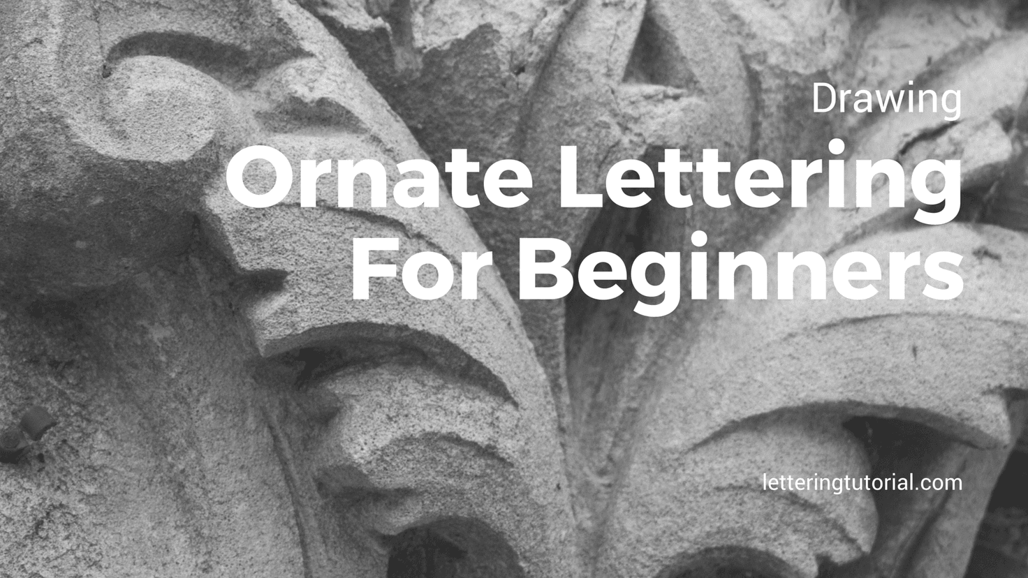 Drawing Ornate Lettering For Beginners