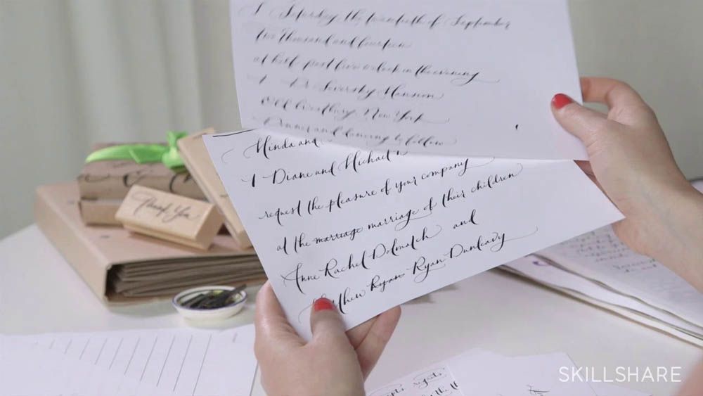 Bryn Chernoff Skillshare - Lettering Tutorial