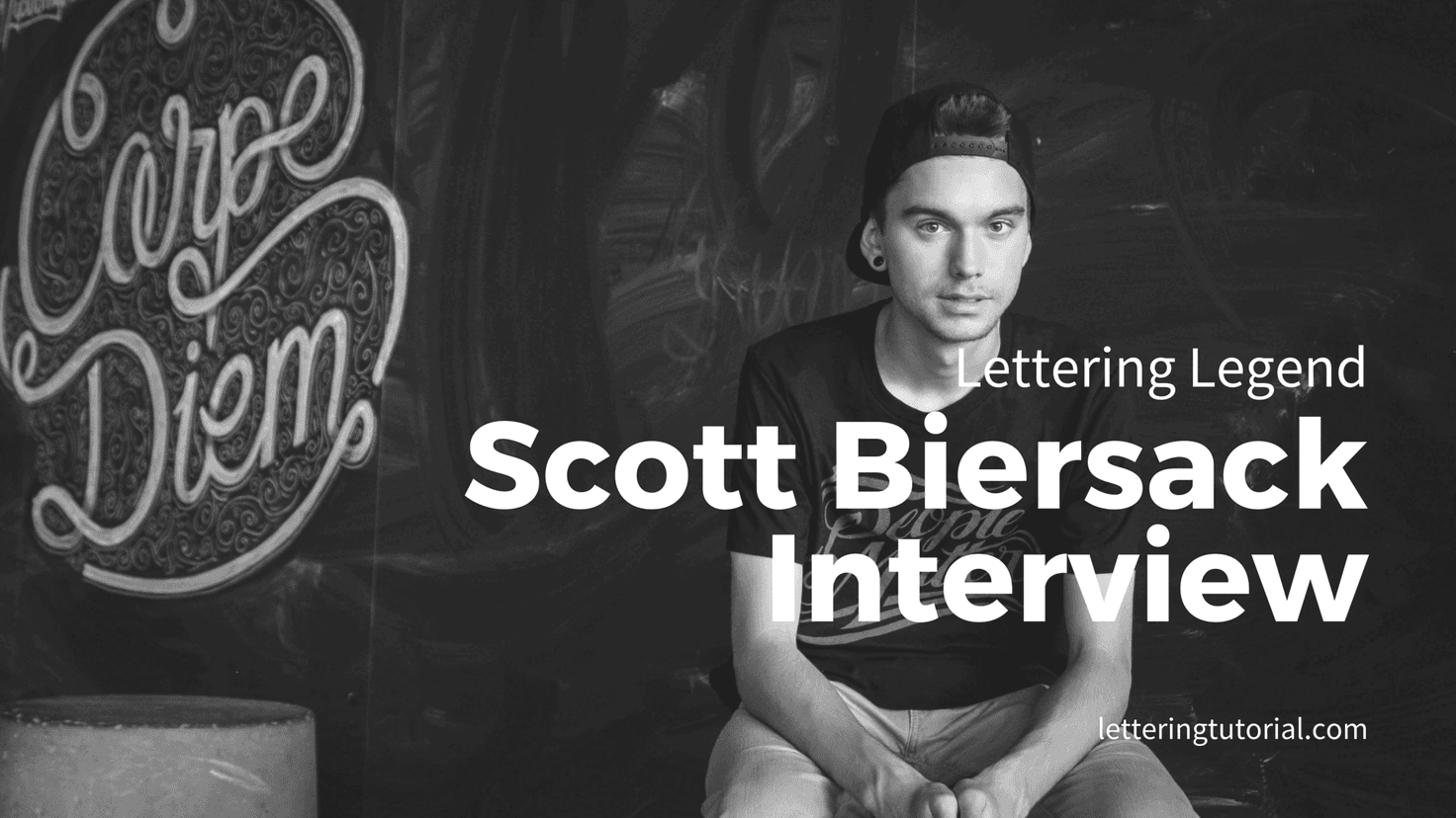 Scott Biersack Interview - Lettering Tutorial
