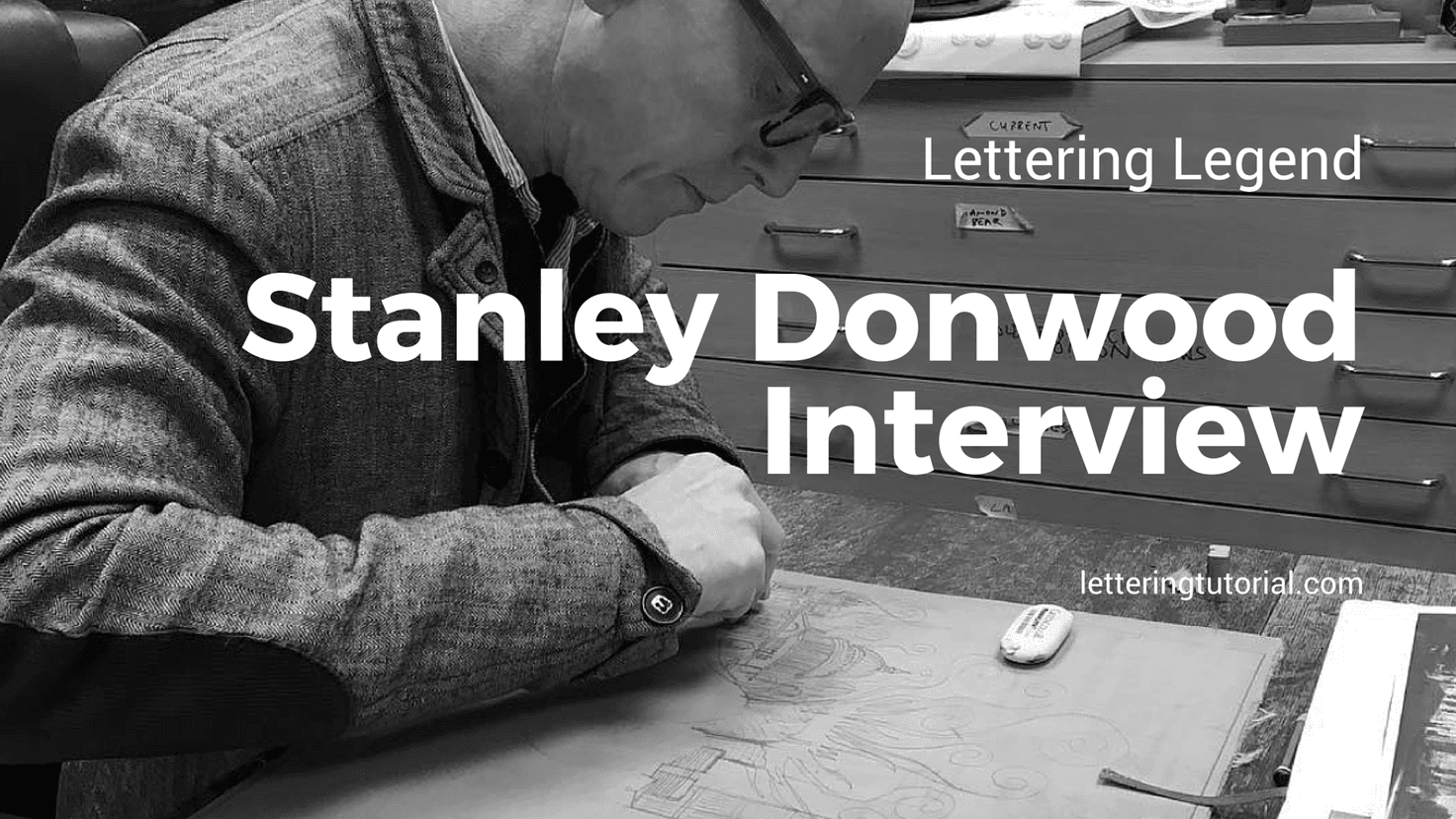 Lettering Legend Stanley Donwood Interview - Lettering Tutorial
