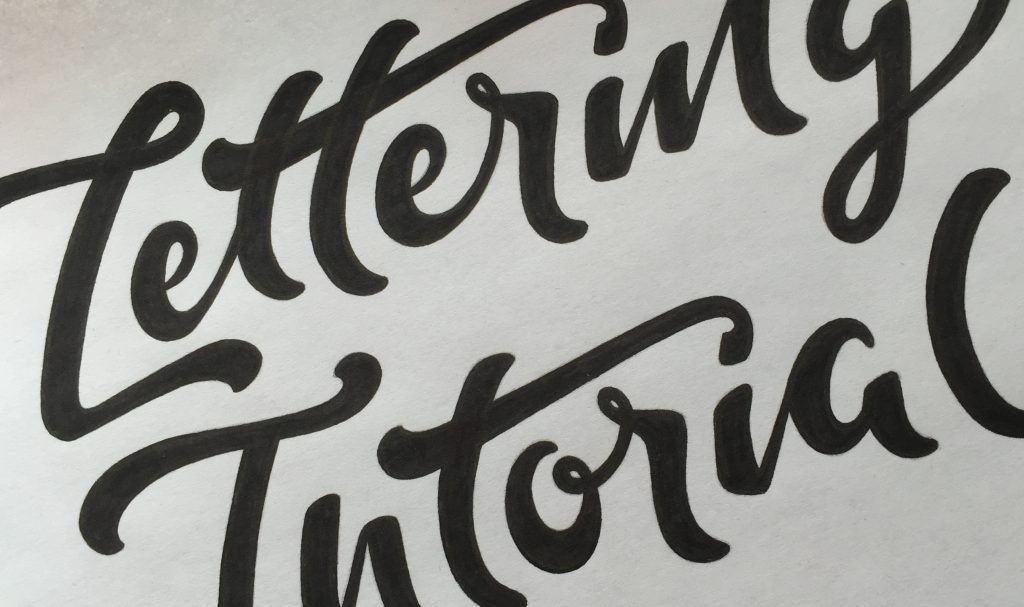 Lettering Smooth Edges - Lettering Tutorial