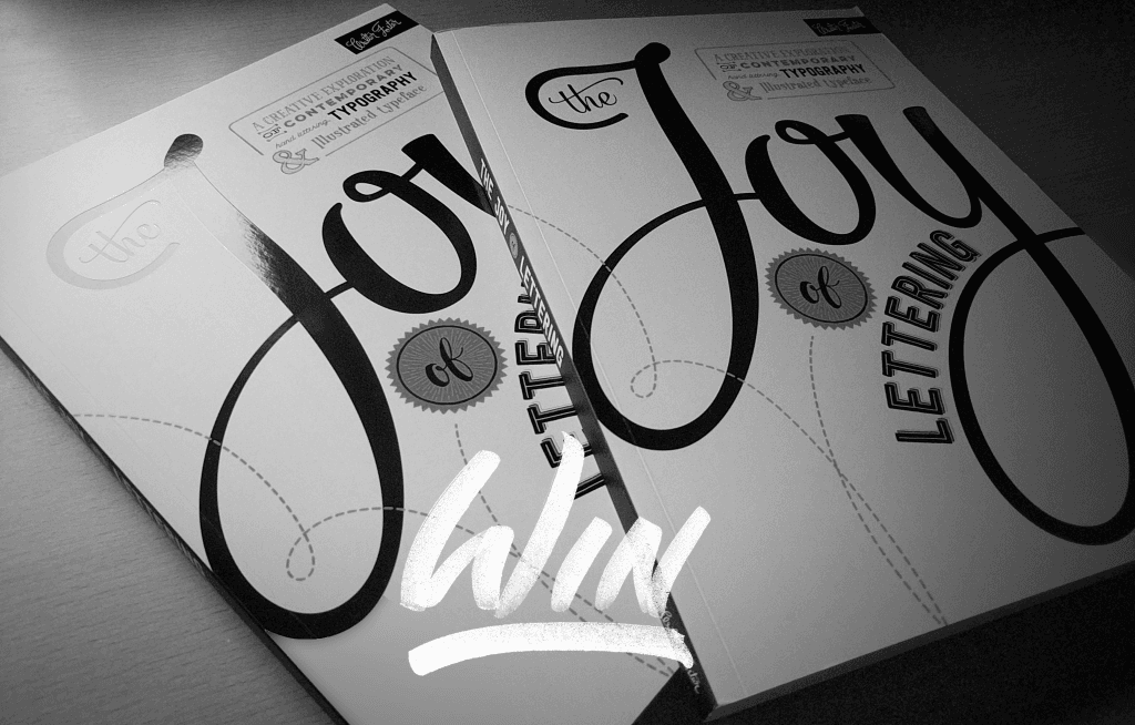 The Joy of Lettering Book Giveaway - Lettering Tutorial