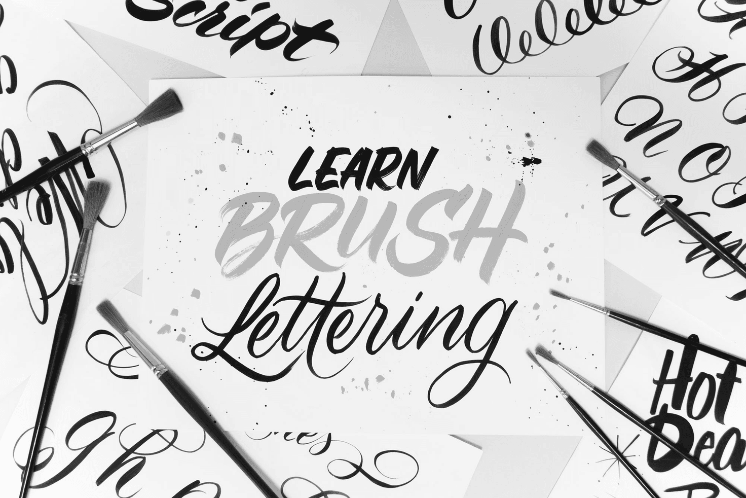 Learn Brush Lettering - Lettering Tutorial