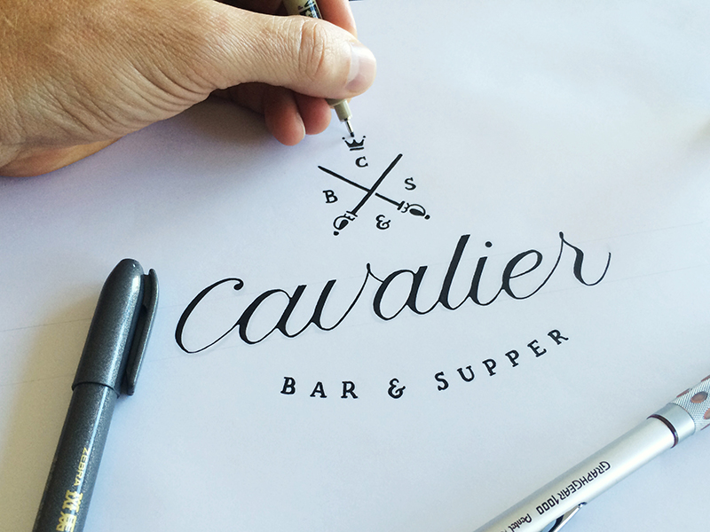 Matt Vergotis Cavalier - Lettering Tutorial