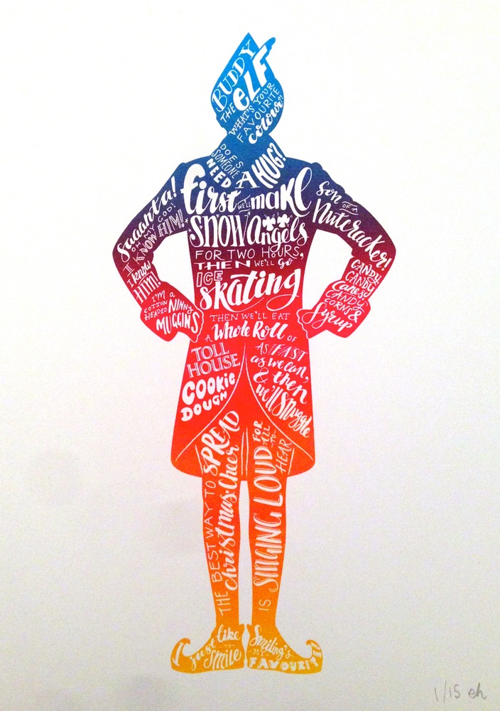 Elf Emma Holmes - Lettering Tutorial