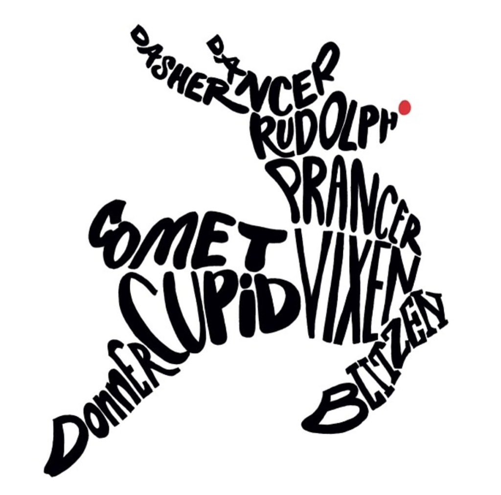Reindeer Final Version Emma Holmes - Lettering Tutorial