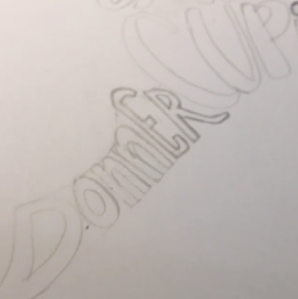 Reindeer Refined Pencil Emma Holmes - Lettering Tutorial