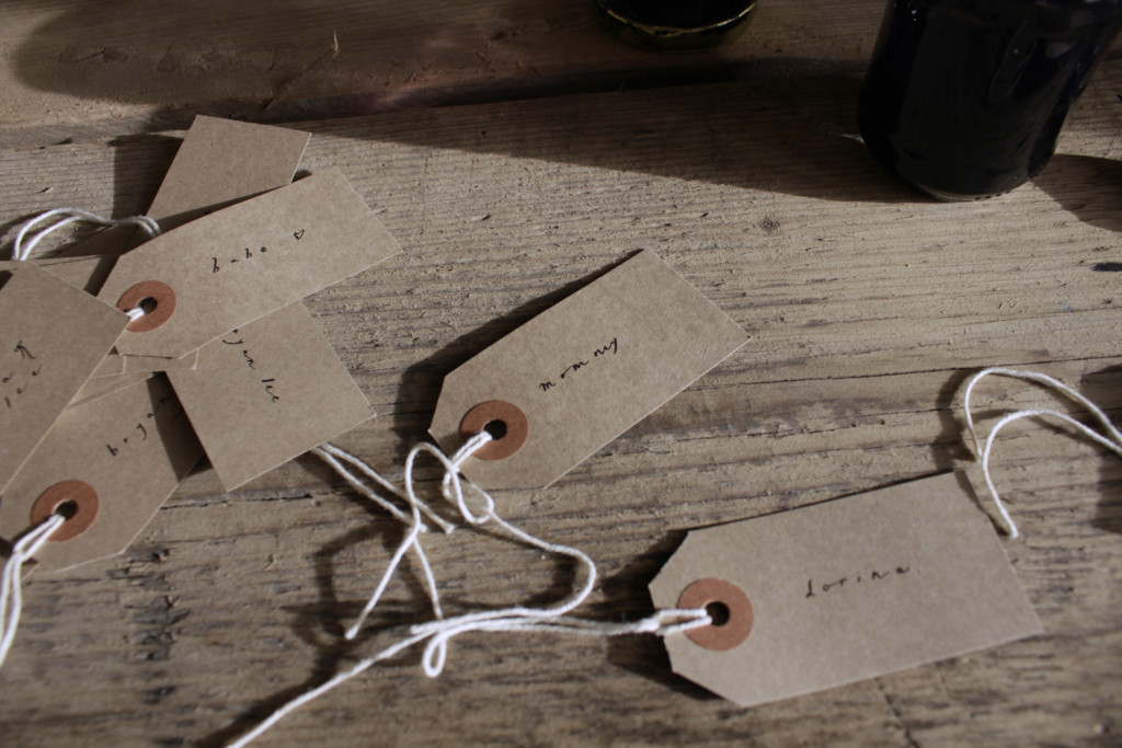 Belinda Love Lee Gift Tags Calligraphy 2 - Lettering Tutorial