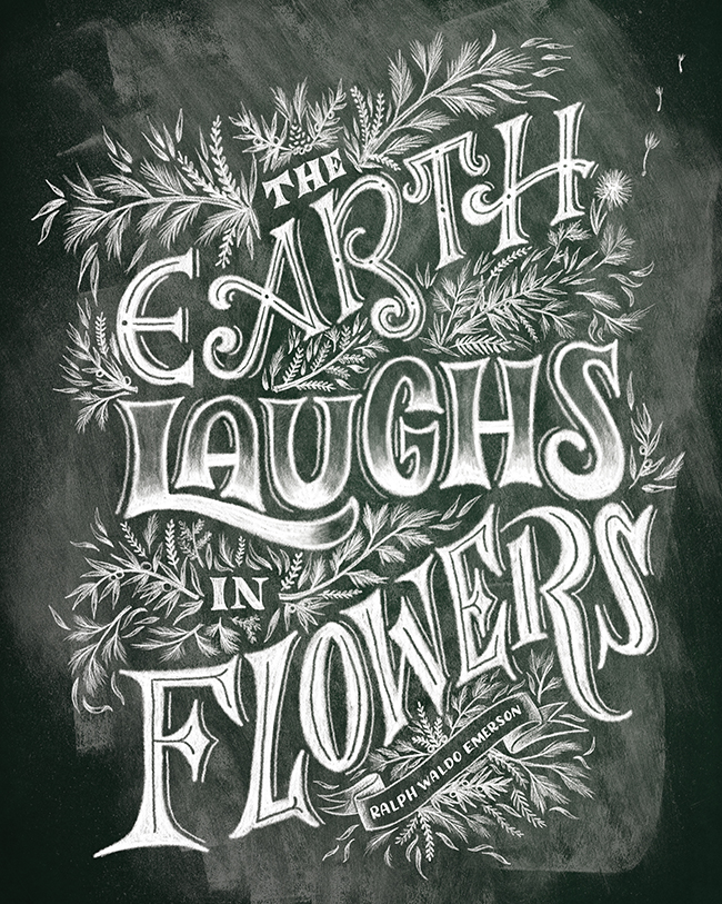 Shauna Lynn Panczyszyn Chalk Lettering - Lettering Tutorial