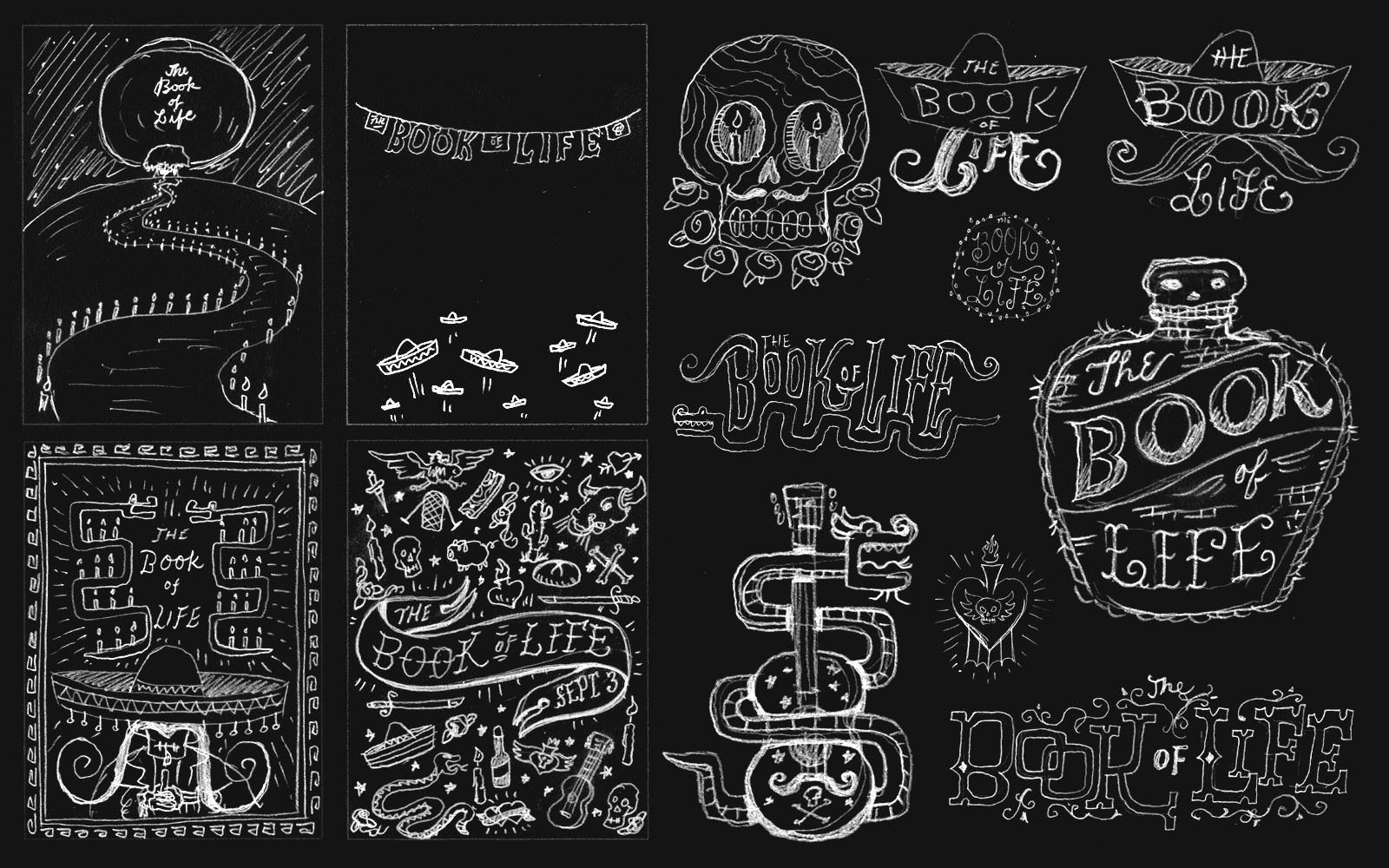 Jon Continuo Book of Life - Lettering Tutorial