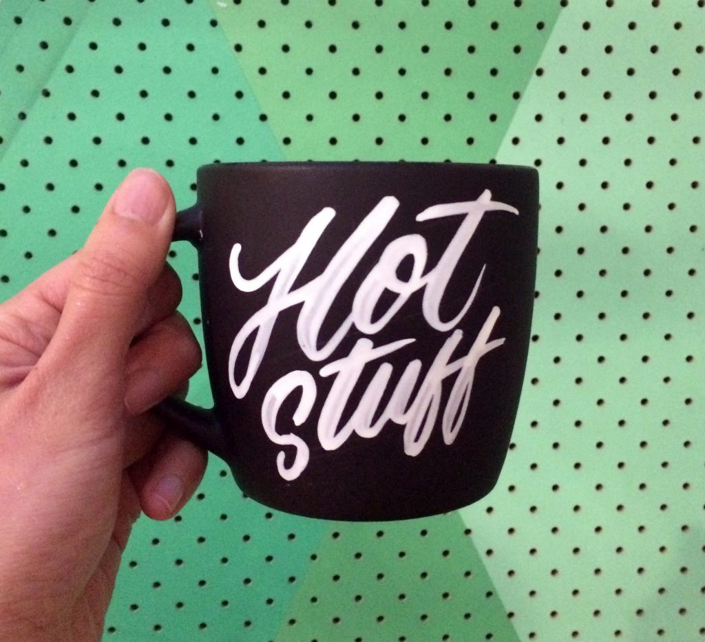 The Letterettes Lettering Mug - Lettering Tutorial